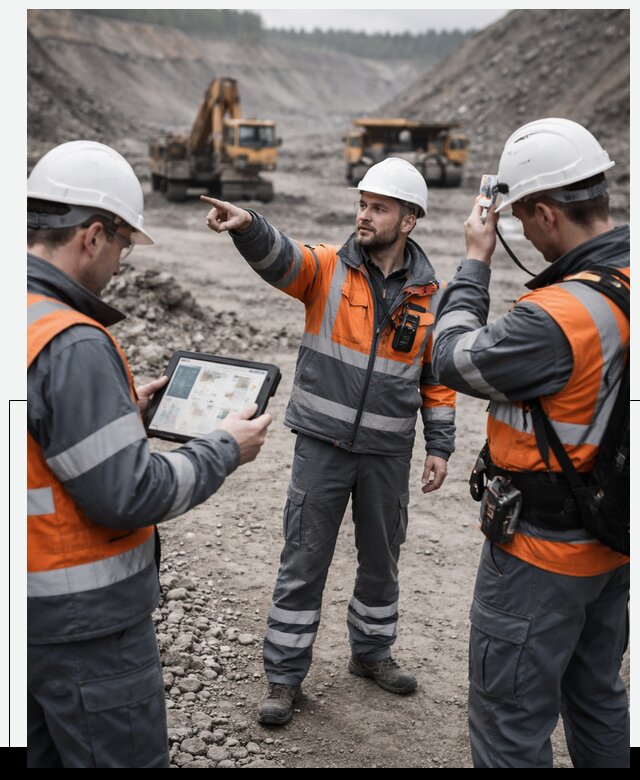 Система контроля персонала для горнодобывающей отрасли в Ноябрьске