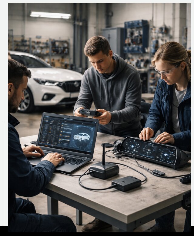 Разработка Connected Car и ПО для автопрома в Ноябрьске