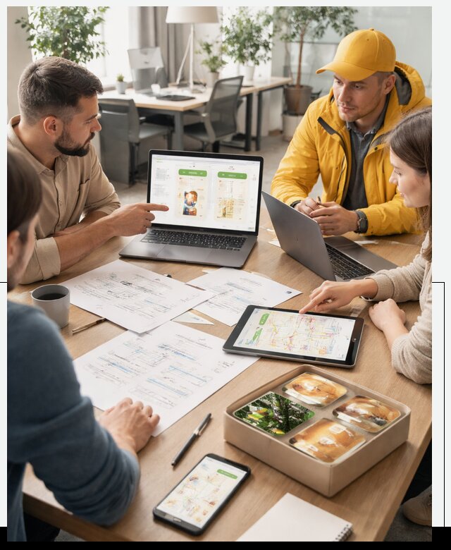 Разработка агрегатора доставки еды в Ноябрьске от 15195 р., АвикейНбс