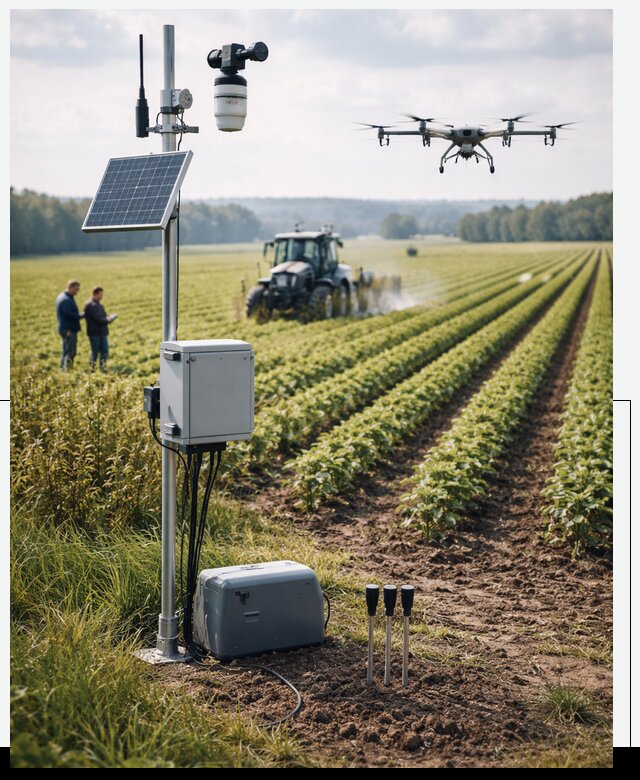 Разработка IoT мониторинга полей в Ноябрьске от 8611 р. | АвикейНбс